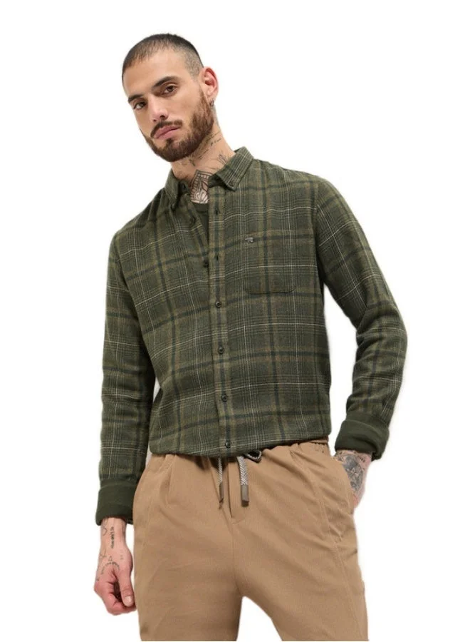 The Bear House  Men's Shirt for Casual and Formal Wear | Classic Button-Down Style for Office, Daily Use, Travel, Events & All-Season Outfits | Versatile & Stylish Wardrobe Essential for Every Occasion for Men | Best Price UAE