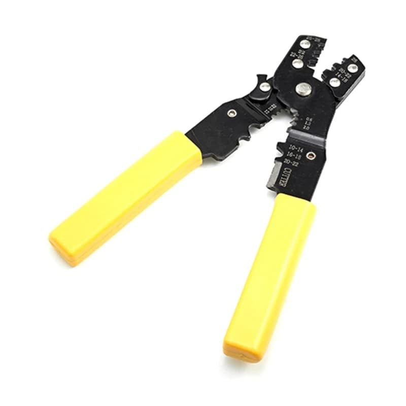 uptodateproducts Portable Wire Stripper Pliers Cable Stripping Crimping Wire Cutter Crimper - Image 3