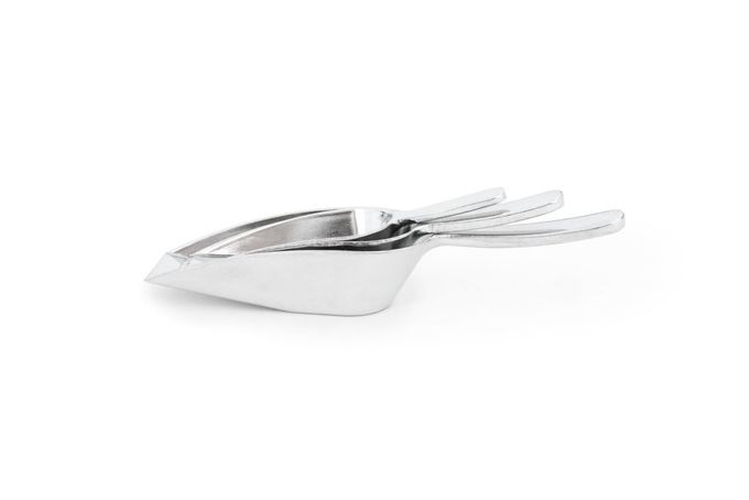 Fox Run Brands Aluminum Ice Scoop, 3-Piece Set, Silver - Image 1