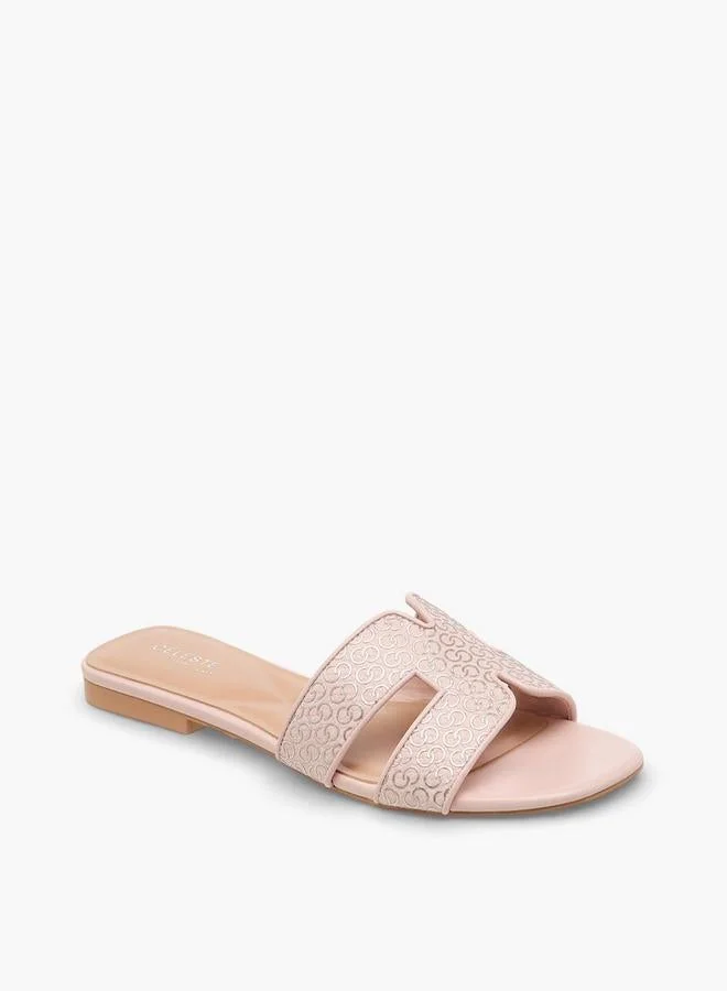Celeste PINK Women Slip-On Sandals for Women | Best Price UAE