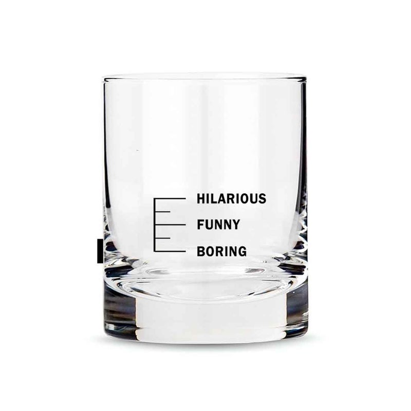 Nutcase كأس ويسكي نوتكيس مع علامة قياس بالملليلتر لشرب الويسكي الاسكتلندي مضحك ومثير للاهتمام - Image 1