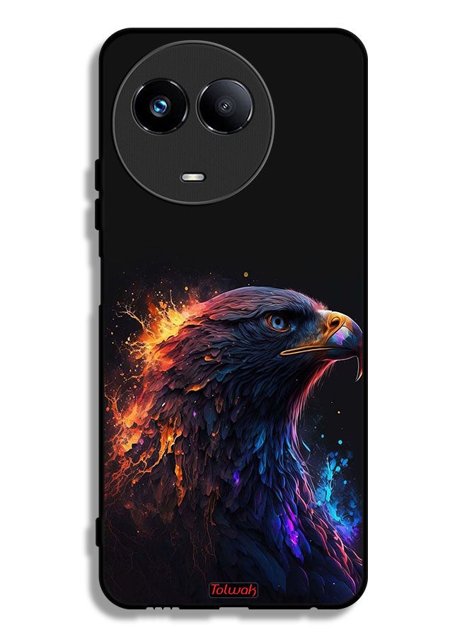 Tolwak Realme 11 5G Protective Case Cover Eagle Art - Image 1