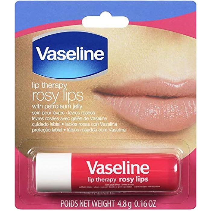Vaseline Lip Therapy Stick With Petroleum Jelly - 2 Pack Rosy Lips - Image 2