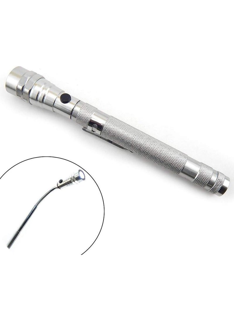 Burmy Burmy Magnetic Pickup Tool Gifts for Men Telescoping Magnet with LED Flashlight and 22 Inches Extendable Neck Cool Gadget LED Flashlgiht  - Image 1