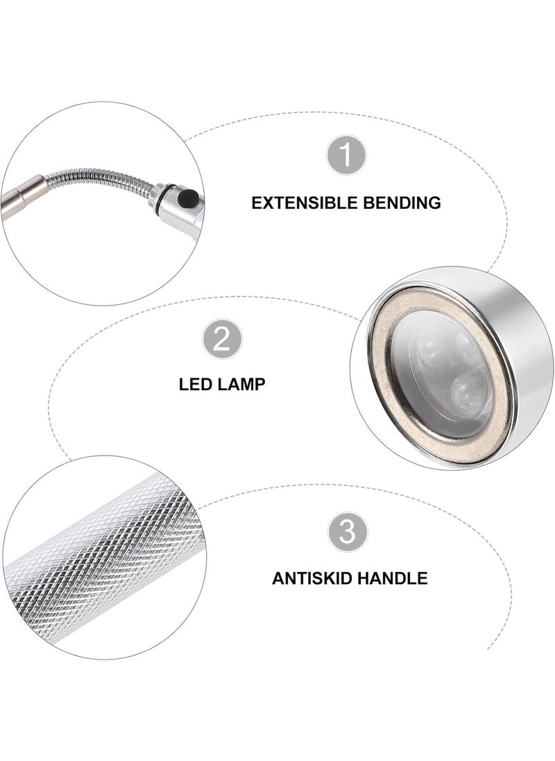 Burmy Burmy Magnetic Pickup Tool Gifts for Men Telescoping Magnet with LED Flashlight and 22 Inches Extendable Neck Cool Gadget LED Flashlgiht  - Image 5