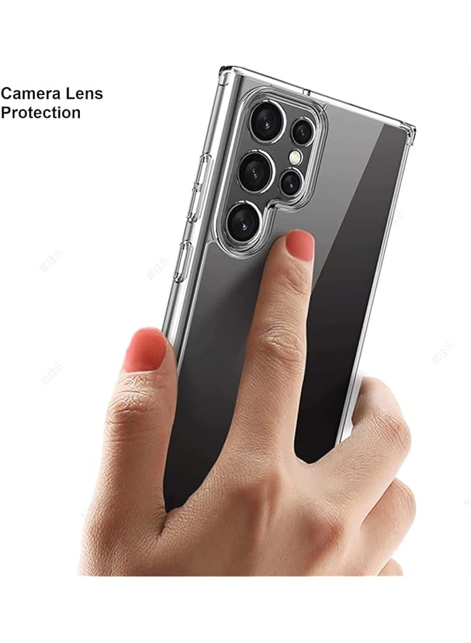 erorex Samsung Galaxy S23 Ultra Clear Case Soft Flexible Silicone Tpu Shockproof Transparent Rubber Back Cover Compatible For Samsung Galaxy S23 Ultra - Image 4
