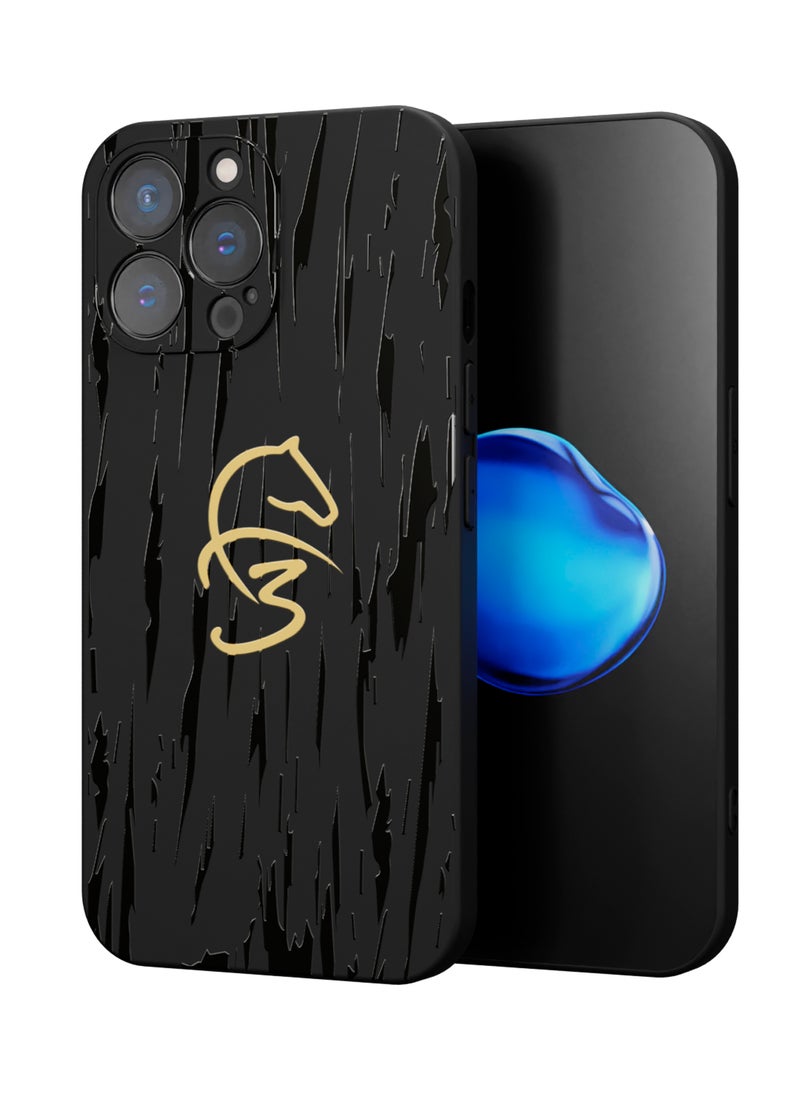 MOBILIUS - for iPhone 15 Pro Max Case, Shockproof Phone Case Cover for iPhone 15 Pro Max, with Fazza F3 Pattern - Image 1