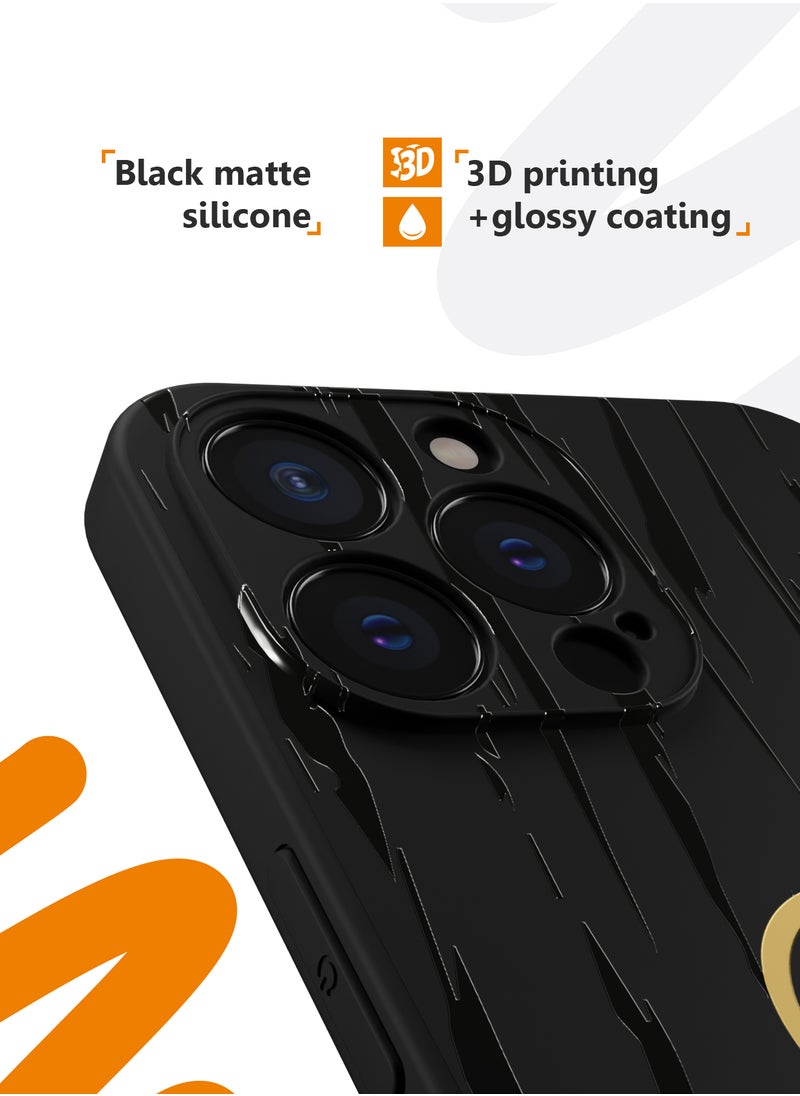 MOBILIUS - for iPhone 15 Pro Max Case, Shockproof Phone Case Cover for iPhone 15 Pro Max, with Fazza F3 Pattern - Image 1