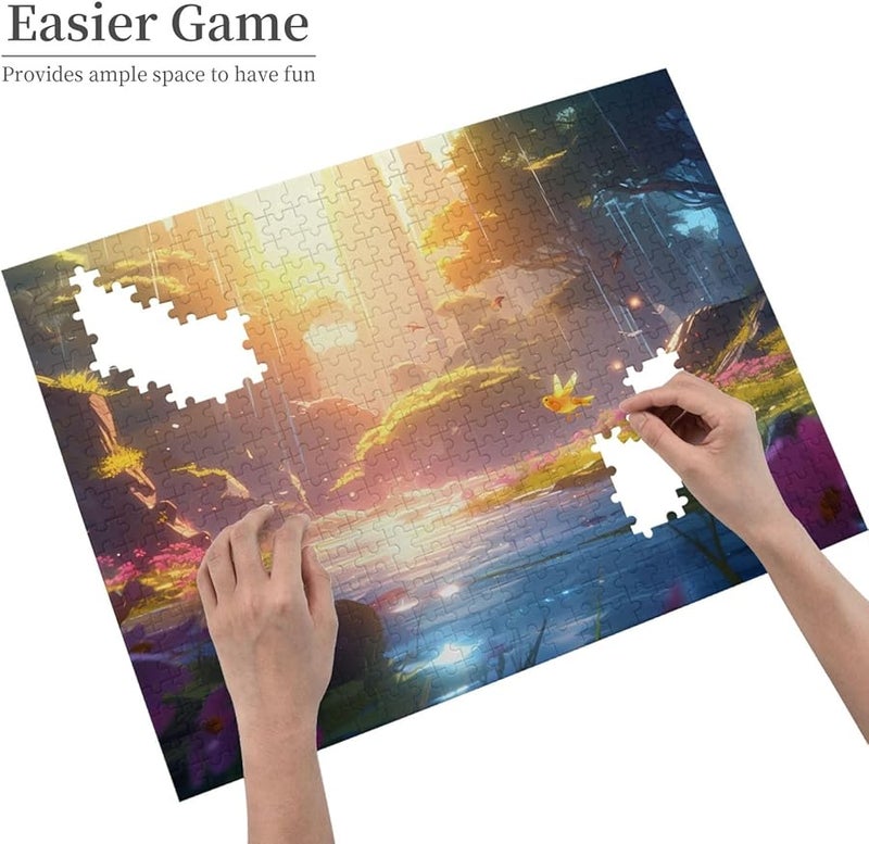 Phayah Mountain Birds 500 Piece Jigsaw Puzzle For Adults Home Decor 20 4 X 15 Inches - Image 4