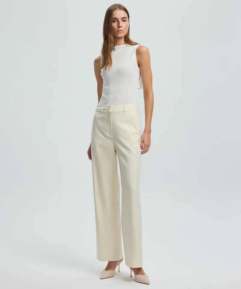 ابيكول Wide-Leg Tailored Trousers