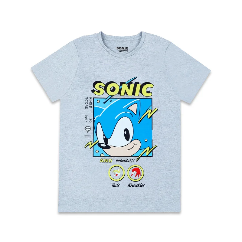 Trucare Sonic And Friends Kids Boy's Short Sleeve T-Shirt