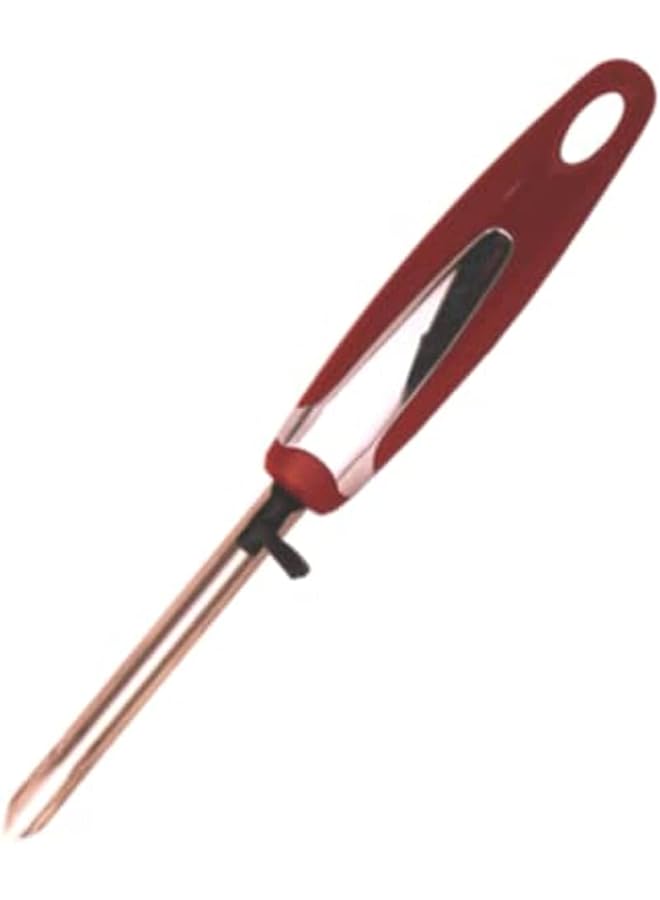 كوسا مقشرة فضية حمراء