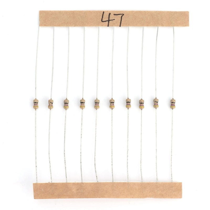 Shanrya Assorted Resistor, Various Resistance Values 10Ω‑1MΩ Resistors Kit Graphite for Experiments for DIY Projects - Image 5