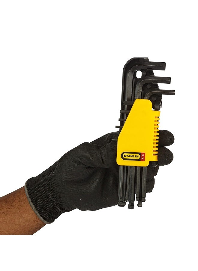 Stanley 0-69-256 Folding Hex Key Set - 9 Pcs/Set - Image 5