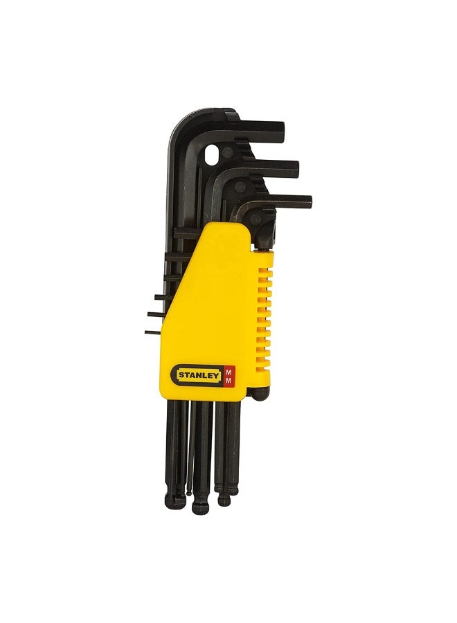Stanley 0-69-256 Folding Hex Key Set - 9 Pcs/Set - Image 4