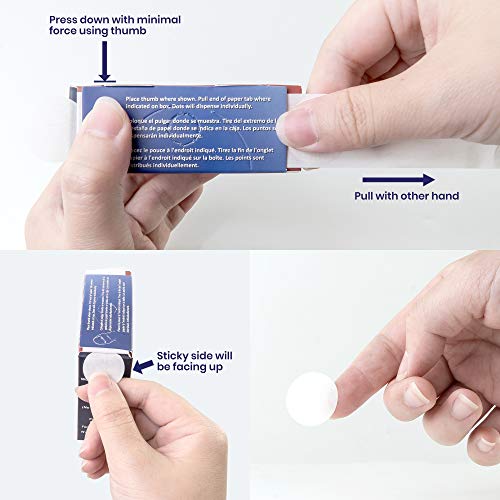 Pacific Arc Professional Blank Drafting Dots 7/8", Roll of 500 Dots per Box - Image 4