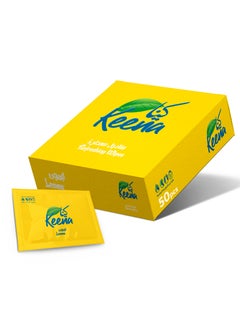 Keena special lemon scented wipes 50 pieces