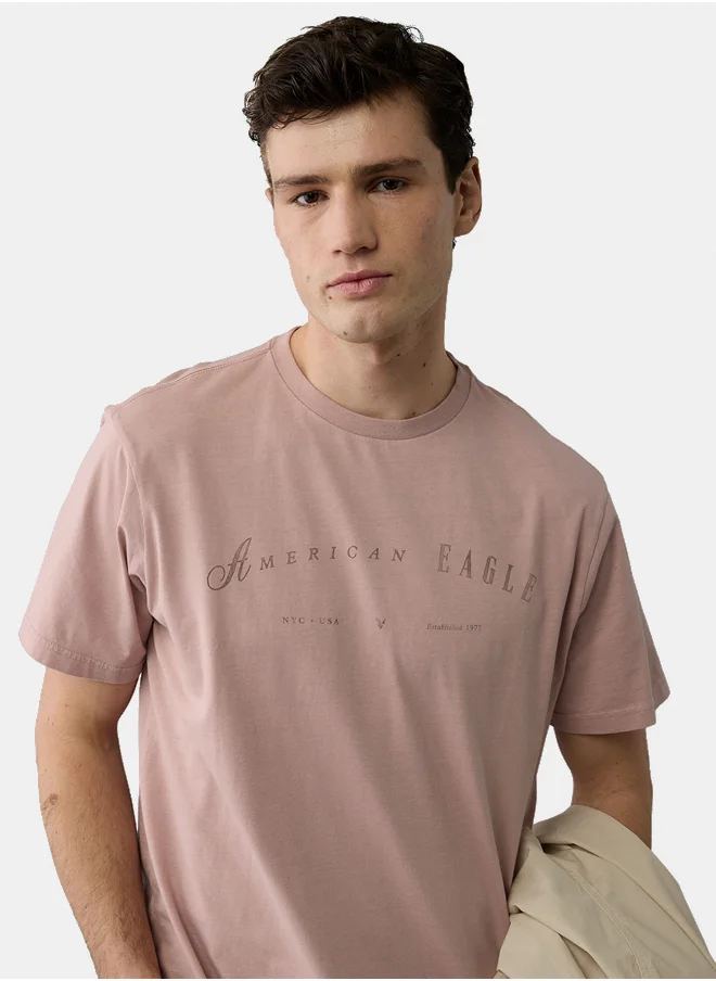 American Eagle AE Maui Short Sleeve Graphic T-Shirt