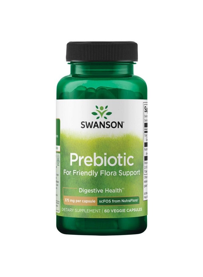 Swanson Nutraflora 375 Milligrams 60 Veg Capsules - Image 1