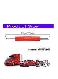 California formula-T valve Core Removal Tool Tire Repair Tool Valve Core for Car, Truck Bike Screwdriver Tire Valve Stem Remover Extractor  - Image 2