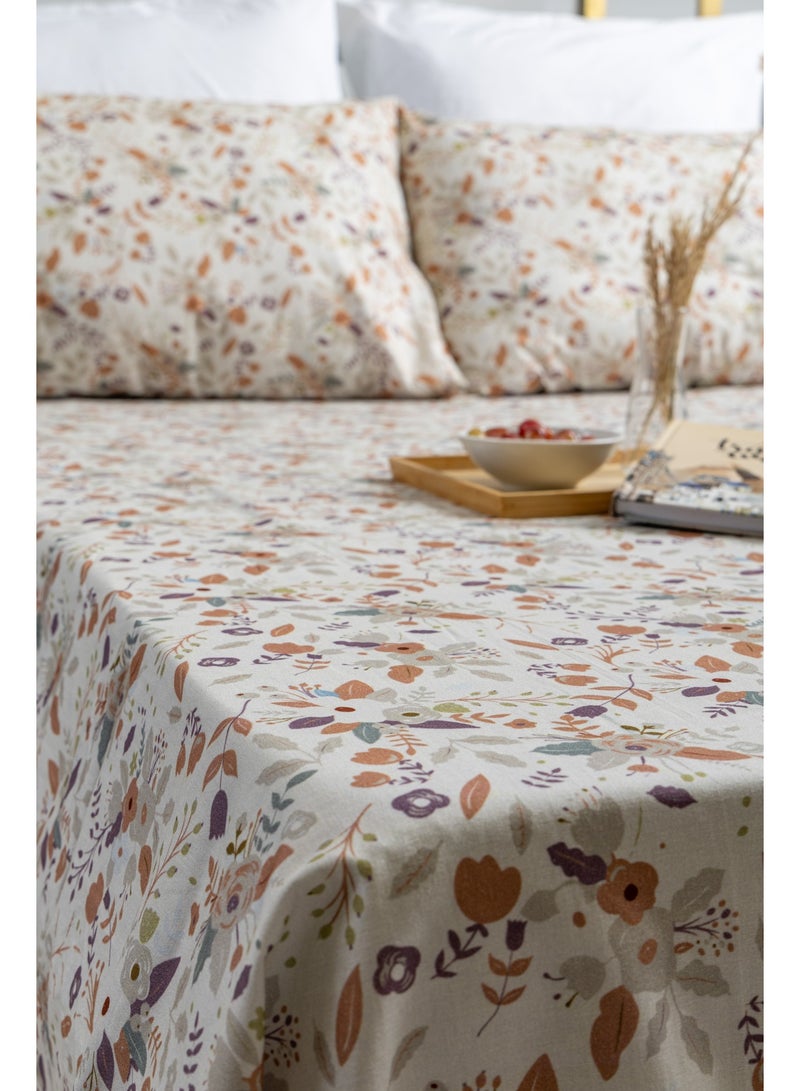 محلة طقم ملاية سرير كينج - 230*250 سم- 100% قطن مصري  ( 180TC) - Image 1