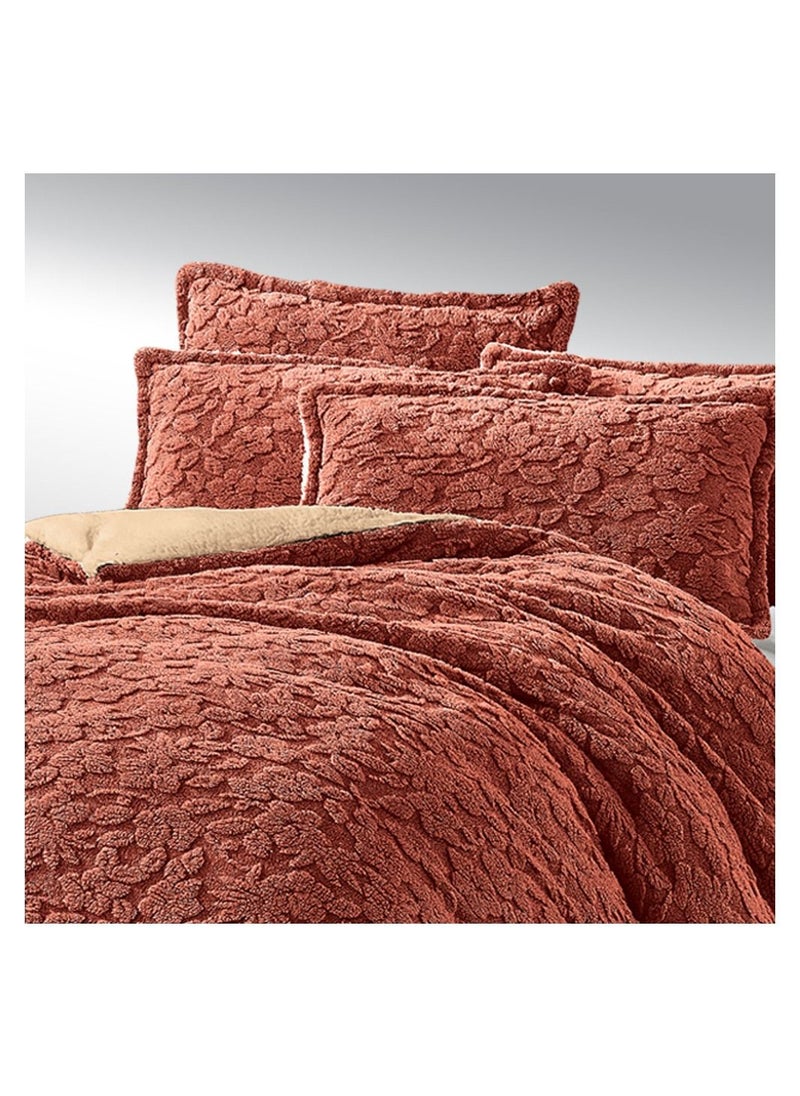 Family Bed quilt set Fur 2 pieces size 160 x 240 cm Model 1604 from Family Bed  - Image 5