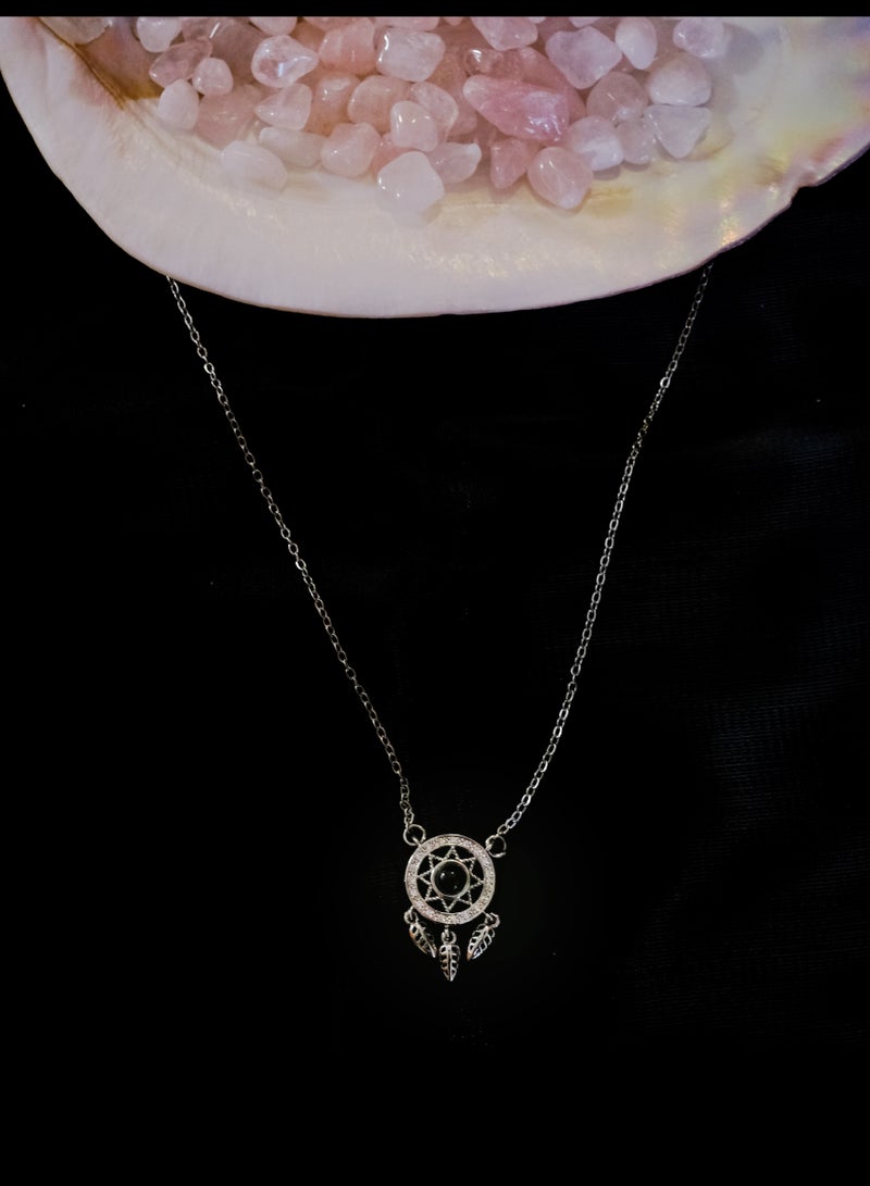 ALIENDL Islamic Gift Box – Mecca Projection Pendant Necklace with 3 Red & Pink Prayer Beads – Elegant Muslim Tasbih Set for Women - Image 2