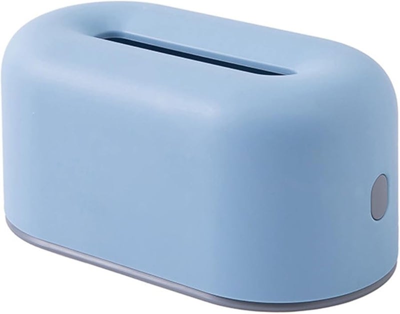 Blue Tissue Box Holder Organizer For Kitchen Bedroom Living Room Office Storage - Image 2
