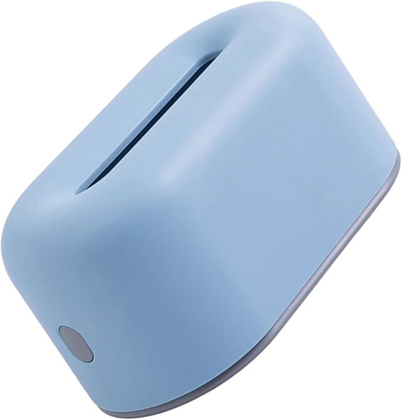 Blue Tissue Box Holder Organizer For Kitchen Bedroom Living Room Office Storage - Image 5