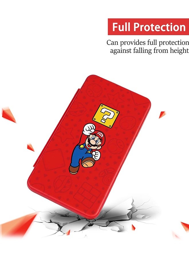 Organizer 24 Switch Game Card Case for Nintendo Switch OLED, Switch Lite, Cute Game Holder Cartridge Case for Game Cards and SD Cards, Kawaii Portable Compact Storage Case Box  - Image 2