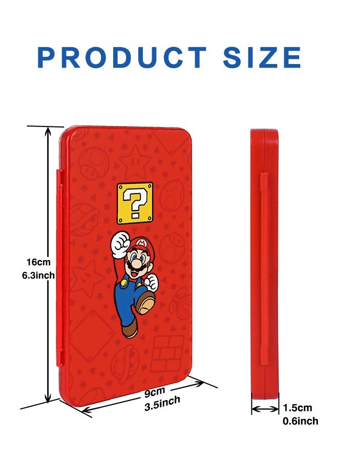 Organizer 24 Switch Game Card Case for Nintendo Switch OLED, Switch Lite, Cute Game Holder Cartridge Case for Game Cards and SD Cards, Kawaii Portable Compact Storage Case Box  - Image 3