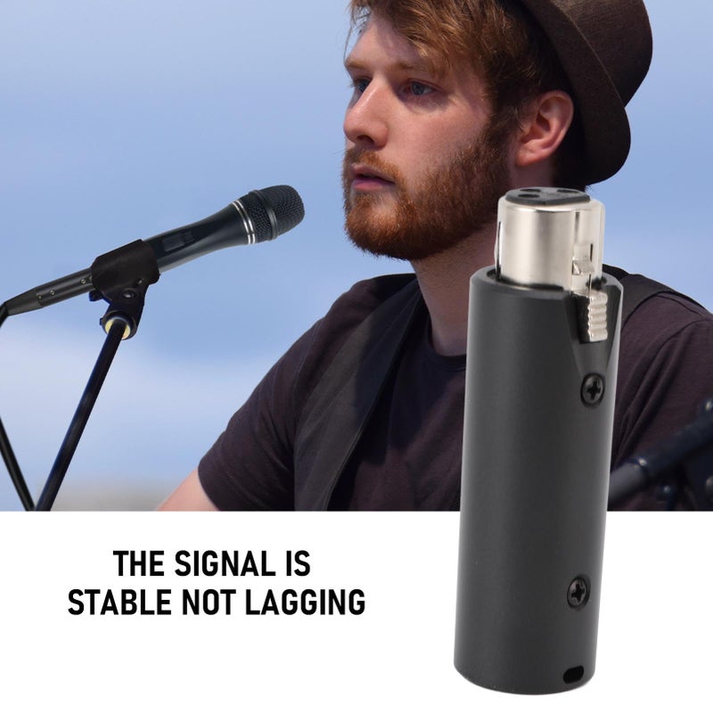 Professional Dynamic Microphone Preamp 35dB Gain 48V Phantom Power Compatible - Image 4