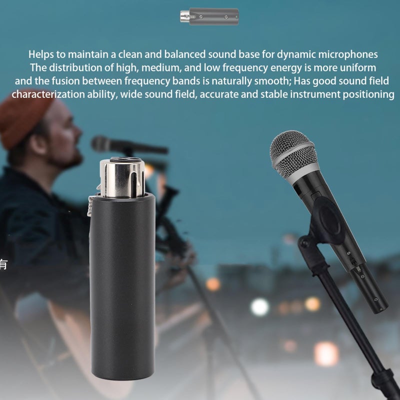 Professional Dynamic Microphone Preamp 35dB Gain 48V Phantom Power Compatible - Image 5