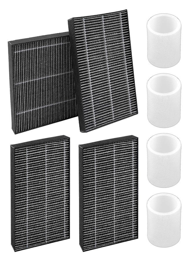BRUVISH 4 Pack Superior 6000S Humidifier Filter Replacement Filters for LEVOIT Superior 6000S Smart Evaporative Humidifier and 4 Pack Top Fill Humidifier Filters Replacement - Image 1