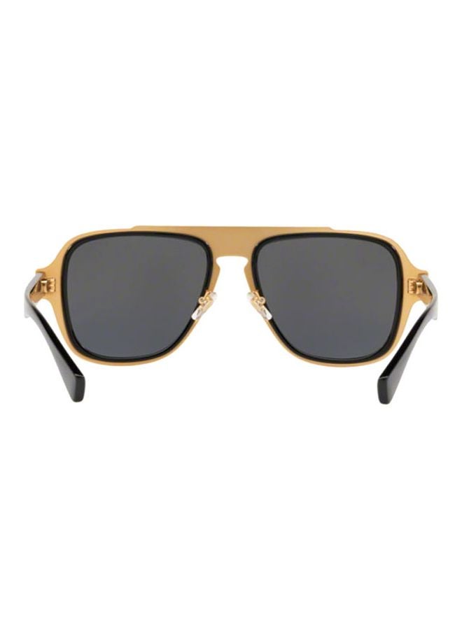 VERSACE Men Pilot Sunglasses - Image 4