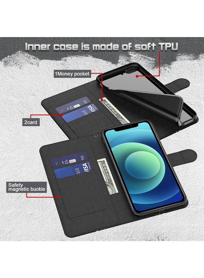 S-TOP Case For Samsung Galaxy A23 4G/5G 3D Painting Pattern TPU + PU Leather Phone Case - Image 5