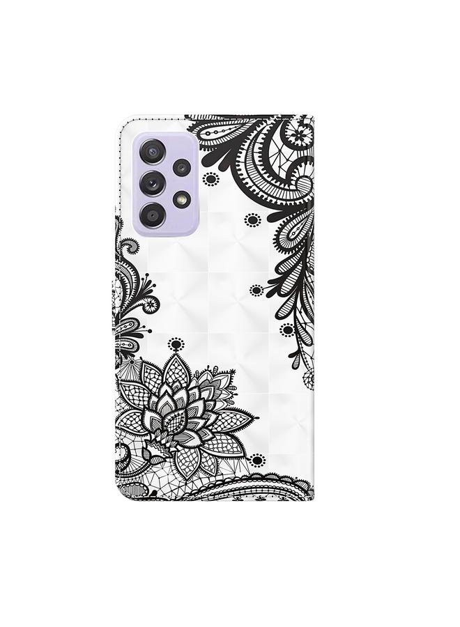 S-TOP Case For Samsung Galaxy A23 4G/5G 3D Painting Pattern TPU + PU Leather Phone Case - Image 3