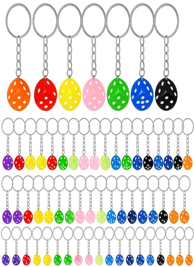 سوريو مجموعة سلاسل مفاتيح على شكل مكعبات من Sureio، 24 قطعة، بكميات كبيرة. سلاسل مفاتيح ثلاثية الأبعاد على شكل مكعبات، هدايا مثالية لحفلات الكازينو، ألعاب، سلاسل مفاتيح، قلادات، هدايا للخواتم، إكسسوارات مجوهرات للحقائب، حقائب اليد، والهواتف المحمولة. - Image 1