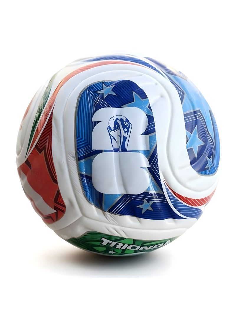 Premium World Cup 2026 Ball | With Air | Thermal Bonded | World Cup 2026 | Size 5 - Image 1