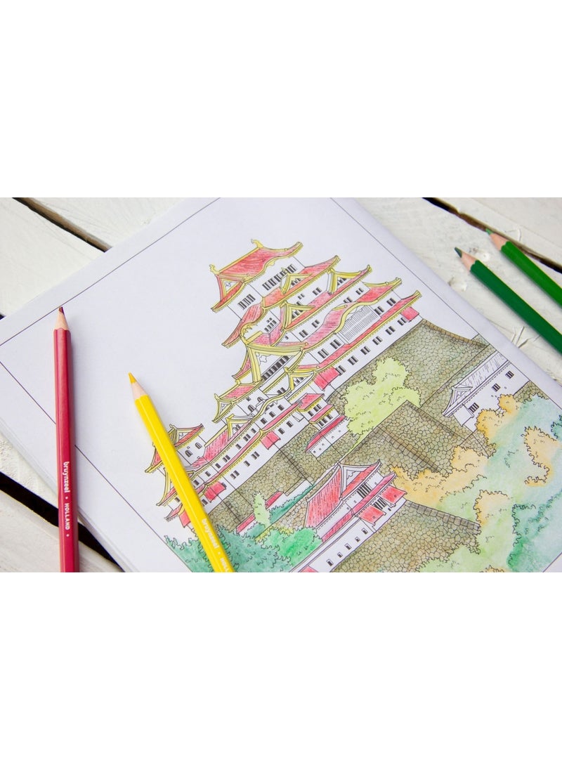 Bruynzeel - Color Pencils Turtle Set Dry Crayons Set 45 Colors Metal Box - Image 1