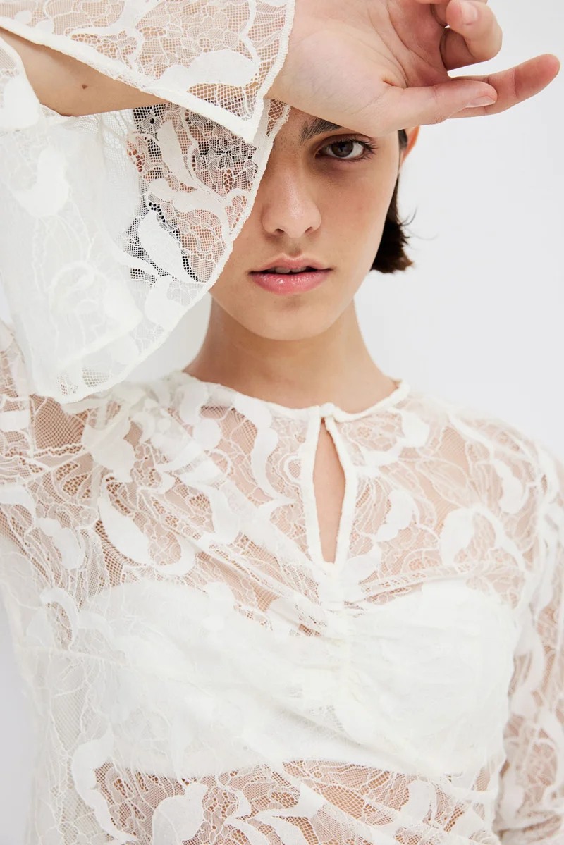 H&M Lace blouse
