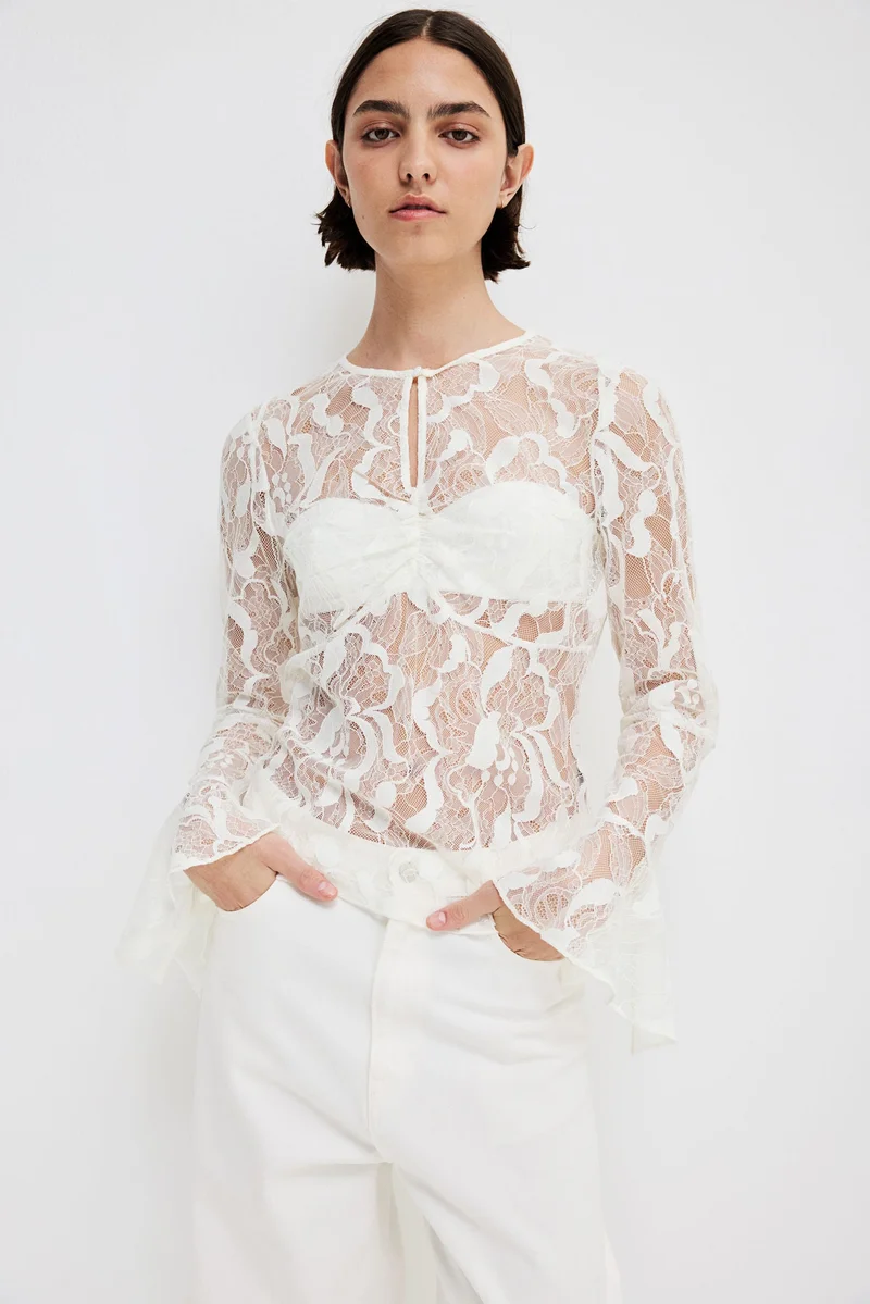 H&M Lace blouse