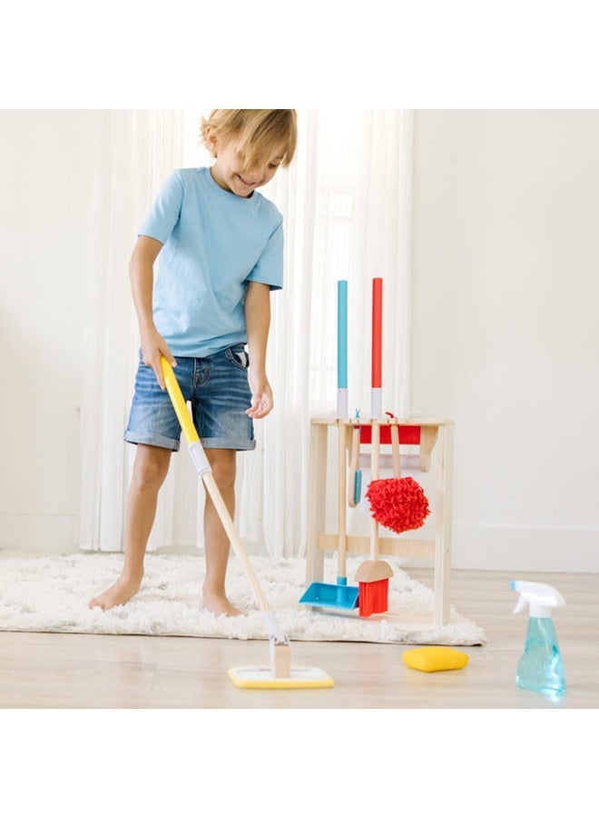 Melissa & Doug طقم تنظيف ديلوكس سباركل آند شاين (11 قطعة) - Image 3