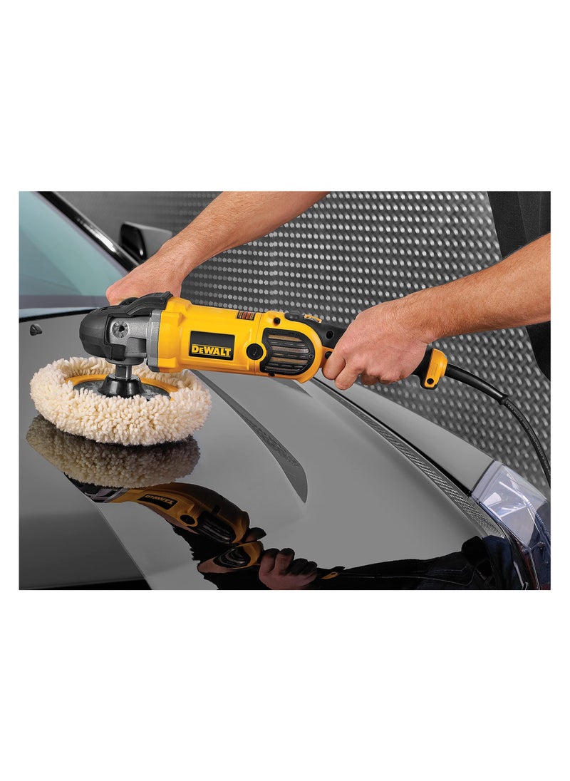DEWALT DeWalt DWP849X-N 150/180mm 1250W Premium Variable Speed Polisher  - Image 4