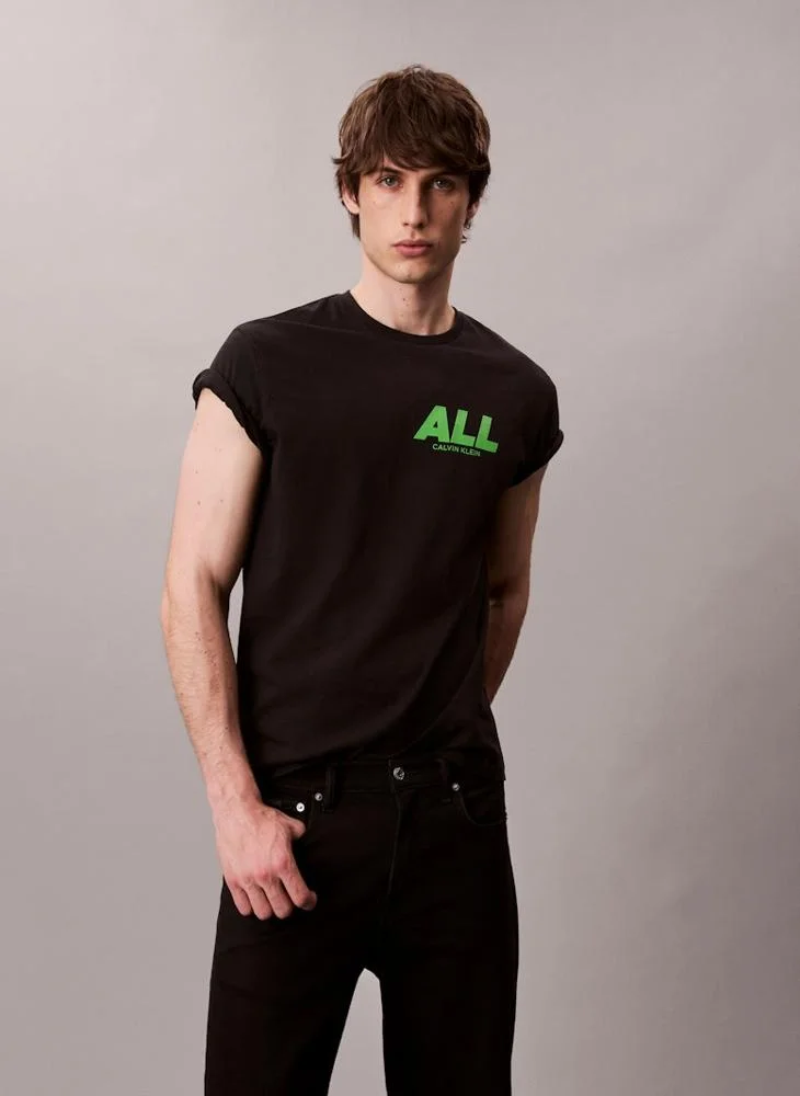 كالفن كلاين جينز All Graphic Relaxed T-Shirt