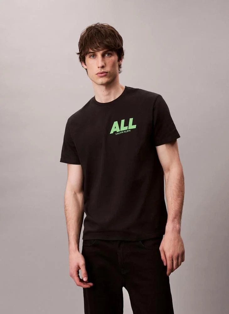 كالفن كلاين جينز All Graphic Relaxed T-Shirt