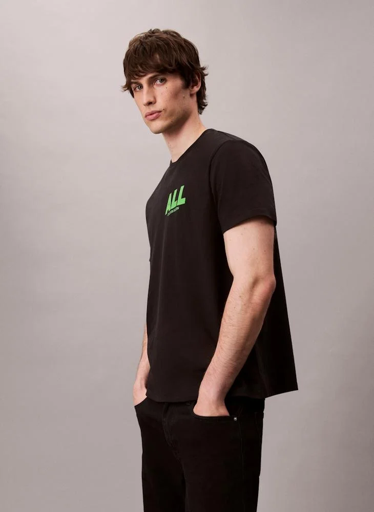 كالفن كلاين جينز All Graphic Relaxed T-Shirt