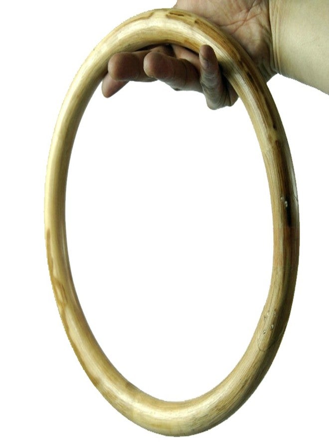 ZooBoo Wing Chun Rattan Ring - Martial Arts Wooden Tsun Siu Lum Kung Fu 9 inch - Image 1