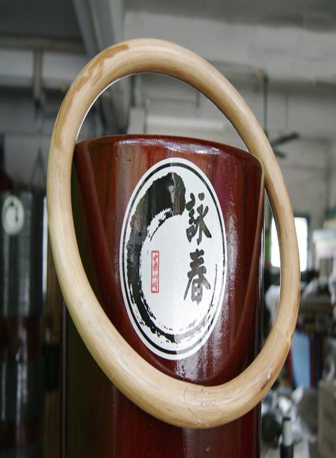 ZooBoo Wing Chun Rattan Ring - Martial Arts Wooden Tsun Siu Lum Kung Fu 9 inch - Image 2