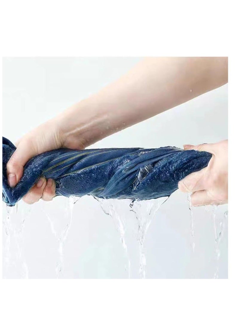 Generic - Hand Towels for Bathroom, 3 Pcs Cotton Face Towels, Super Soft Highly Absorbent Hand Towel Set, for Gym, Shower, Hotel, Spa 33x76 cm - Image 1